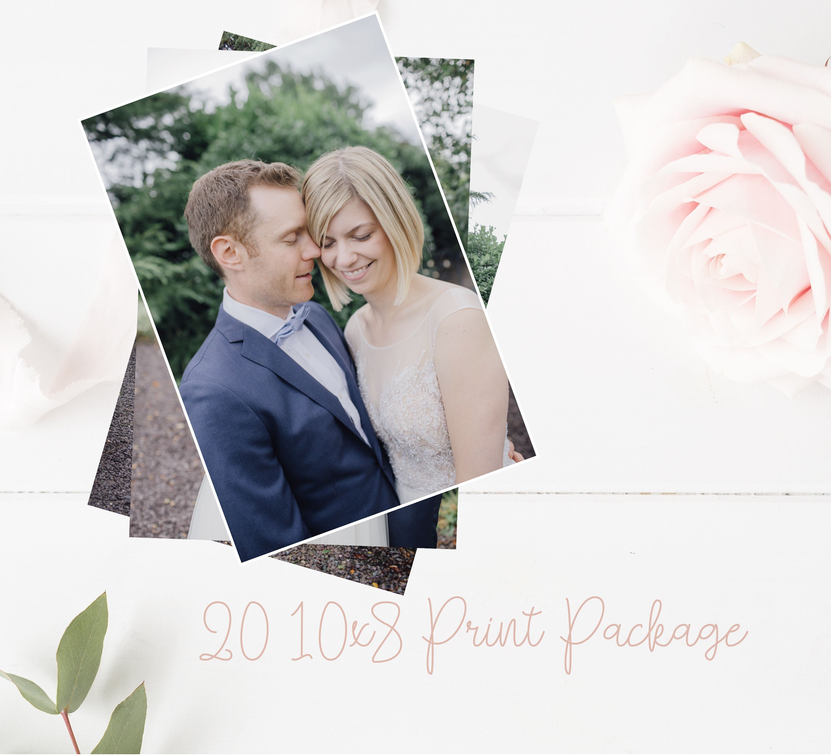 20 10x8 Print Package wedding photographer Ireland. Irish Natural